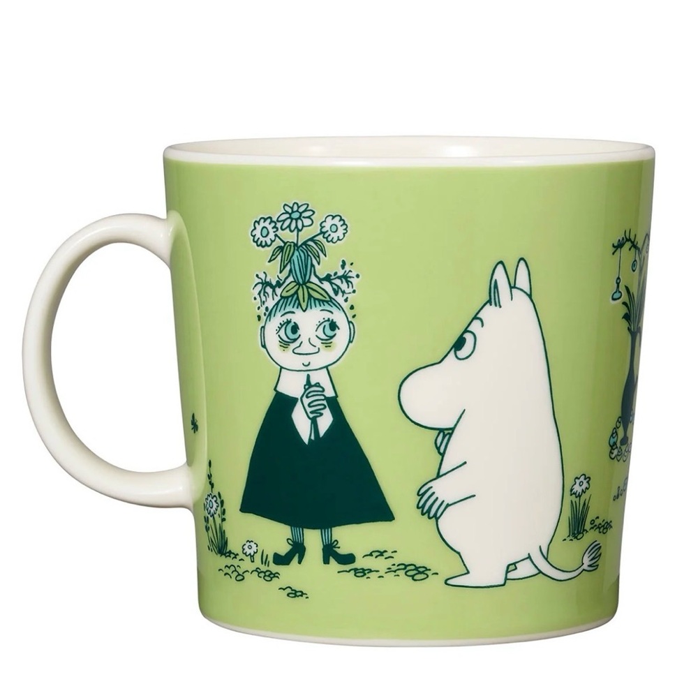 Arabia Moomin Mug 0.4L Alphabet Collection V Tableware Kitchenware Japan New - Picture 2 of 9
